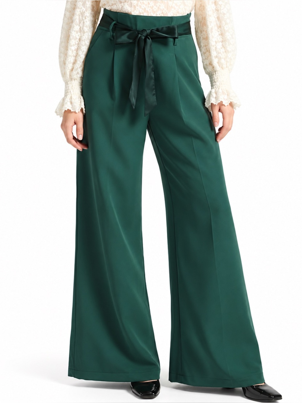 ModCloth Cider, Spice & Everything Nice Wide Leg Trouser Pants NWT
